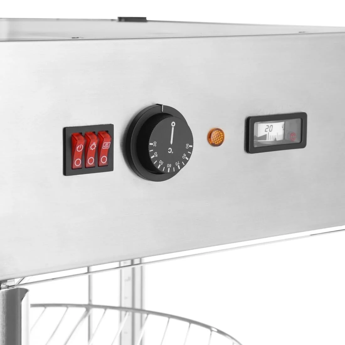 Buffalo 4 Tier Heated Pizza Display Merchandiser - Image 5