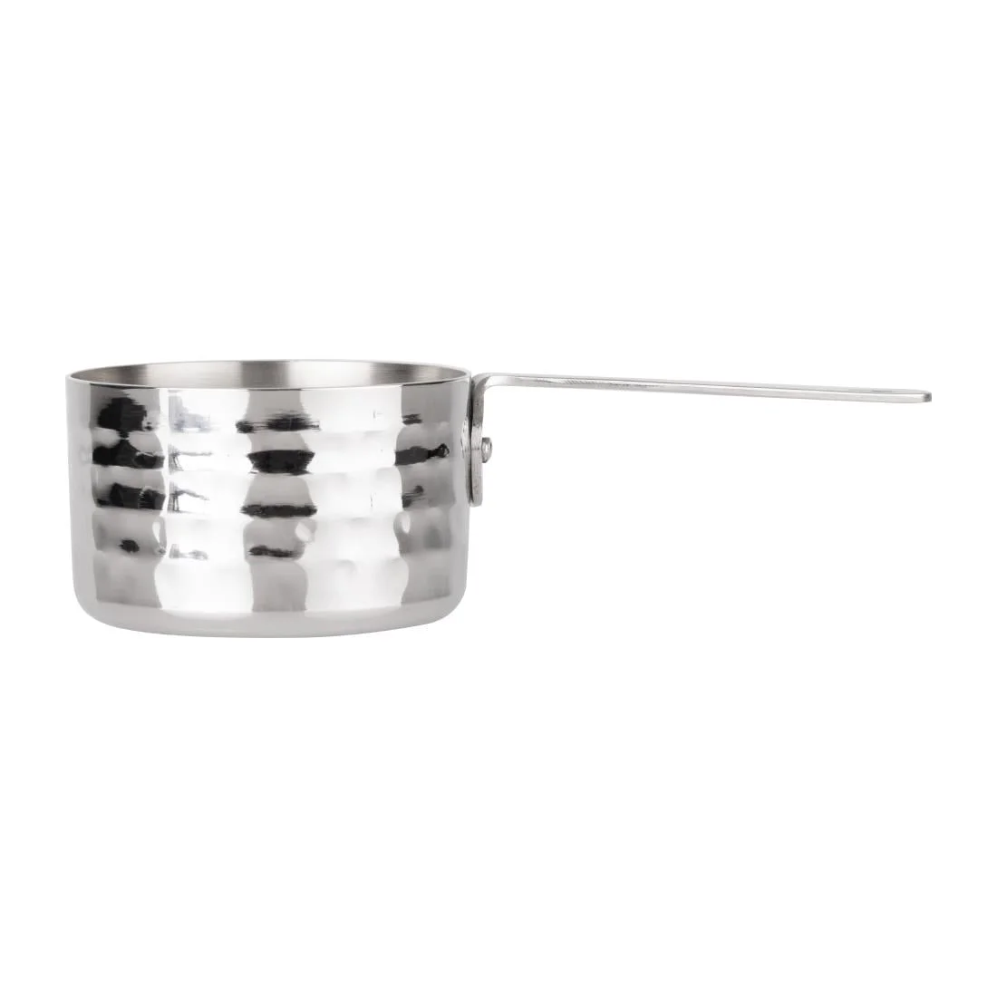 Olympia Table Presentation Mini Saucepan Hammered 70mm - Image 3