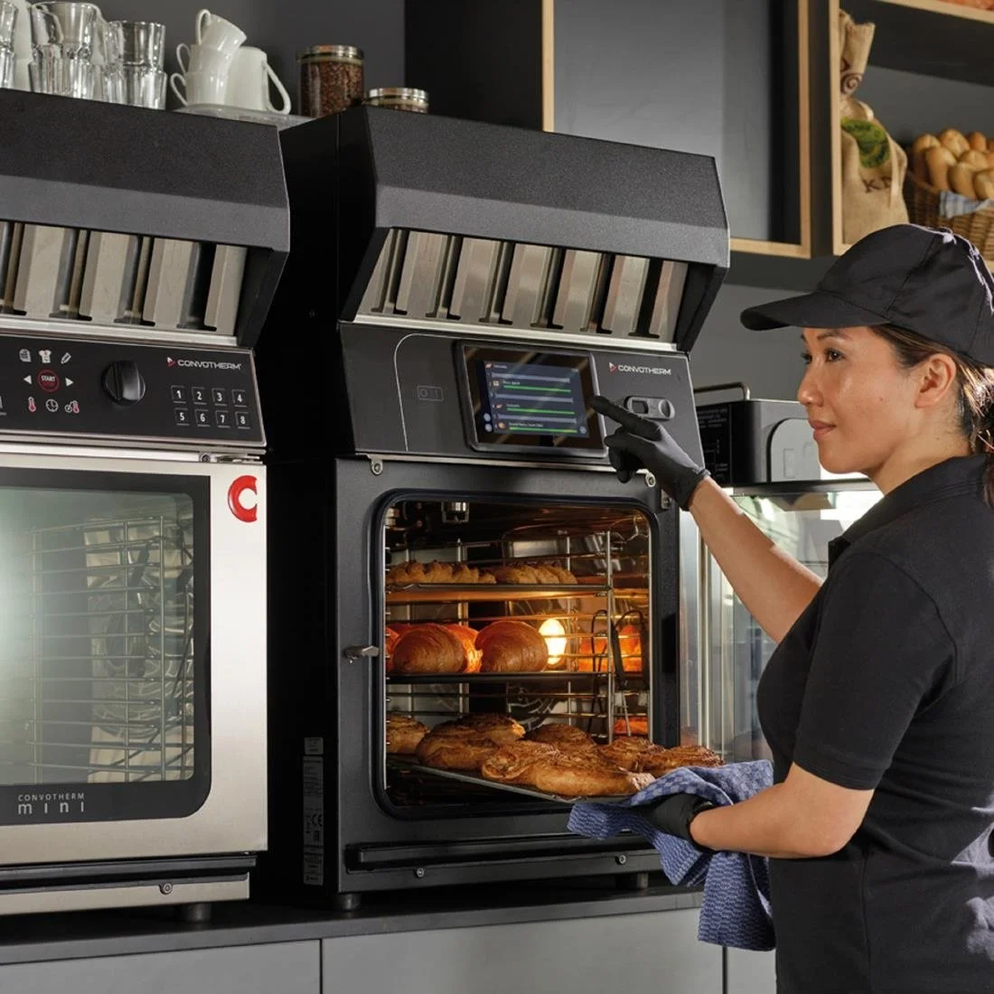 Convotherm Mini Black easyTouch Electric Combi Oven Left Hinged Door 10.10 - Image 2