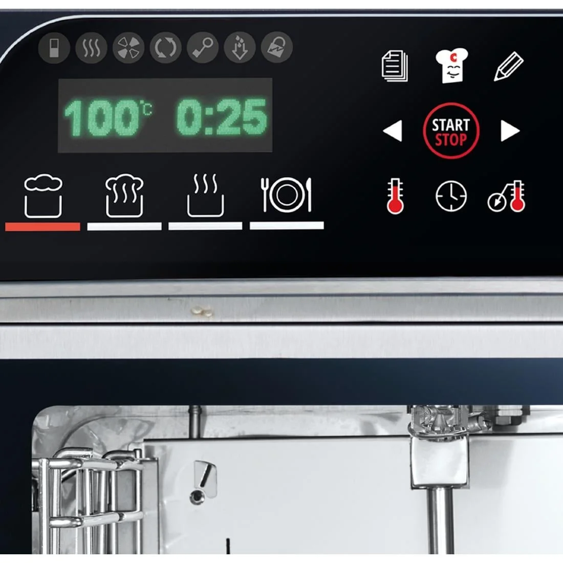 Convotherm Mini Black Standard Electric Combi Oven Left Hinged Door 10.10 - Image 4