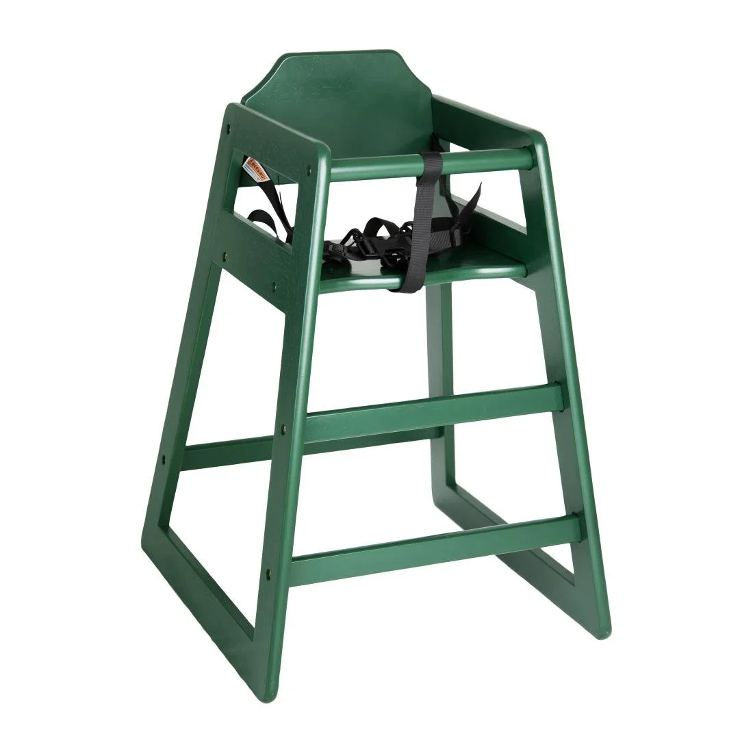 Bolero Wooden Highchair Forest Green - Image 1