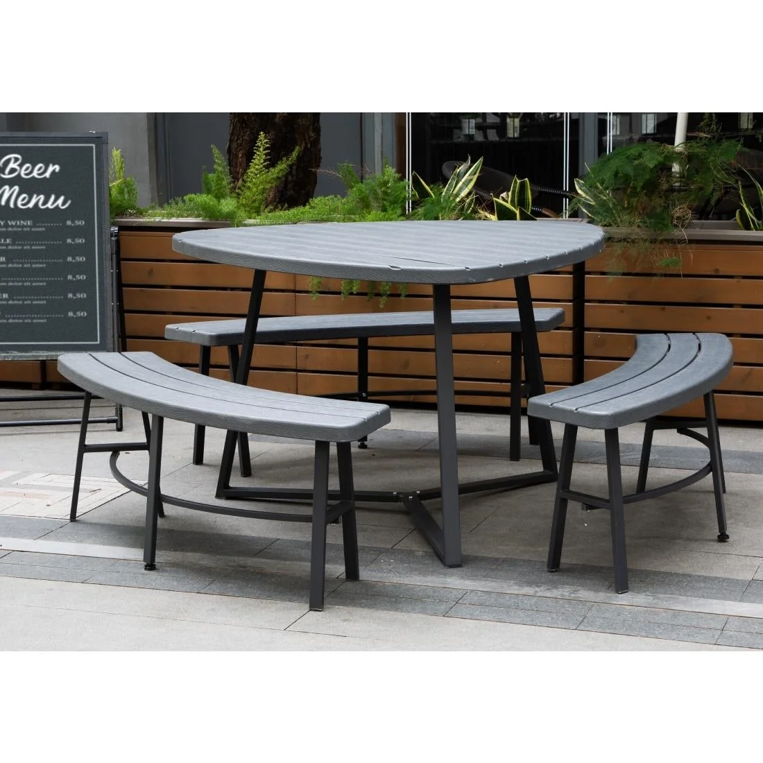 Bolero Valletta Picnic Bench Set - Image 7