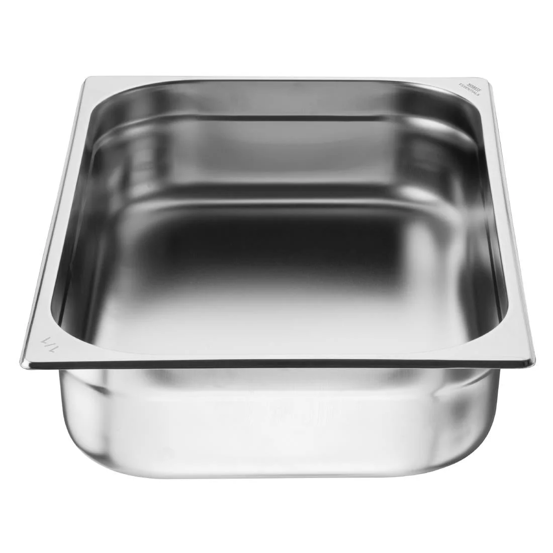 Nisbets Essentials Stainless Steel Gastronorm Tray 1/1 100mm ( 3 Pack) - Image 3