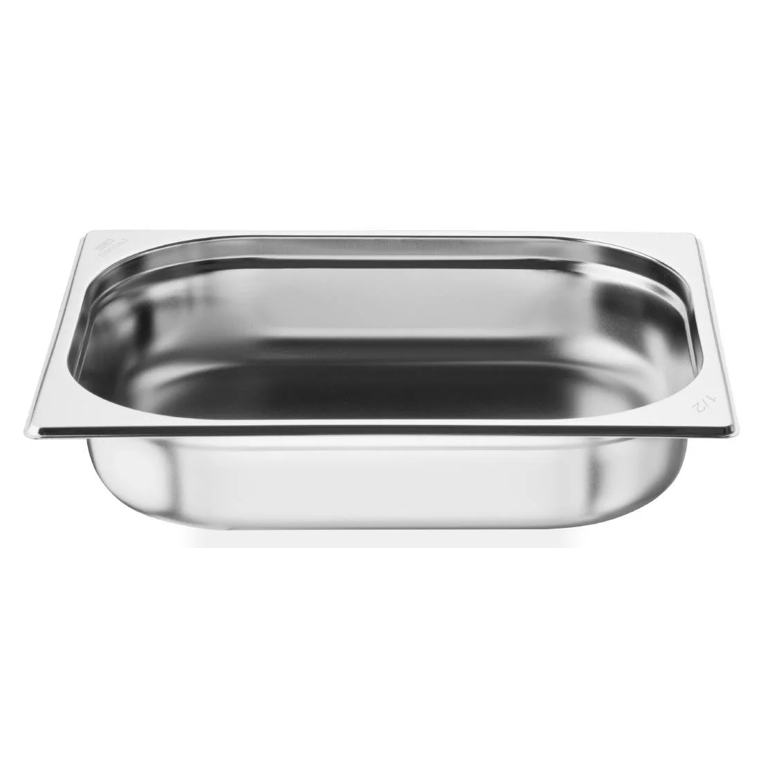 Nisbets Essentials Stainless Steel 1/2 Gastronorm Tray 65mm ( 3 Pack) - Image 2