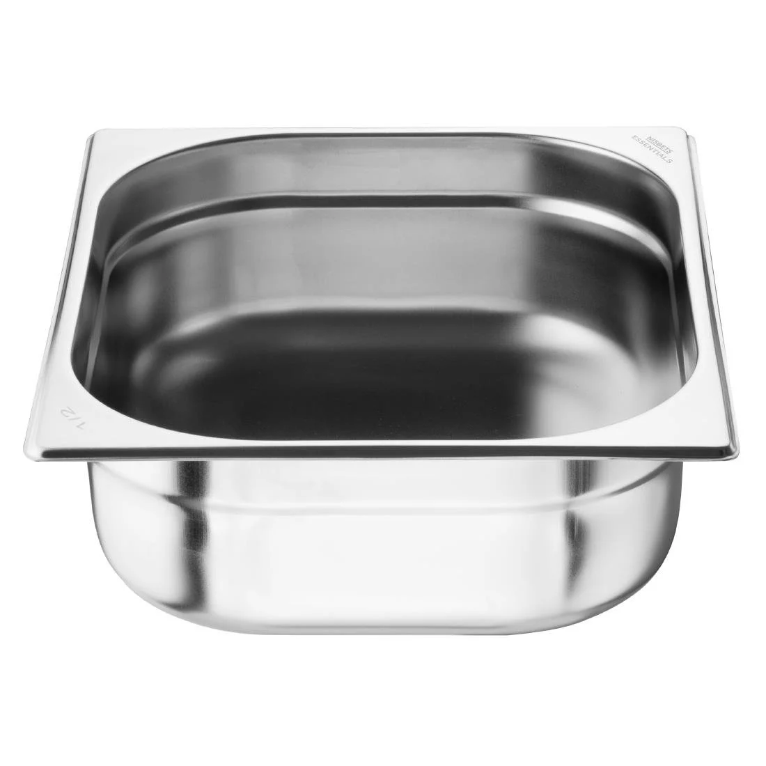 Nisbets Essentials Stainless Steel 1/2 Gastronorm Tray 100mm ( 3 Pack) - Image 3