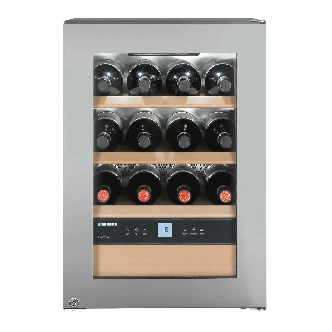 Liebherr WKES 653 Stainless Steel Undercounter Wine Cooler 48Ltr - Image 2