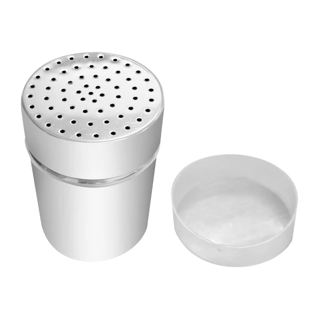 Nisbets Essentials 8oz Dredger with 1.5mm Holes - Image 3