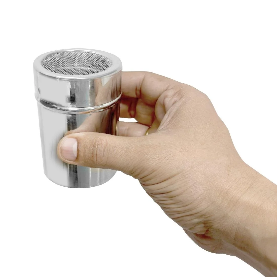 Nisbets Essentials 8oz Dredger with Mesh Ware - Image 3