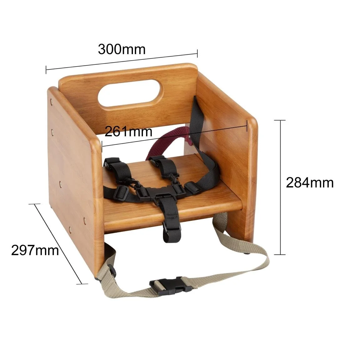 Bolero Booster Seat Dark Wood - Image 7