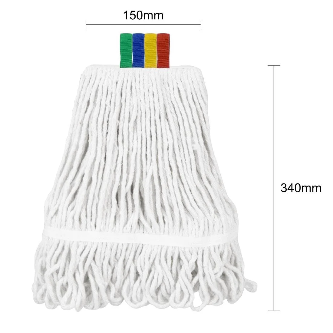 Jantex Connect Wide Kentucky Cotton Mop Head 400g - Image 5