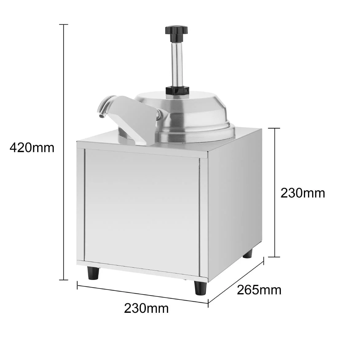 Buffalo Sauce Dispenser 5Ltr - Image 5