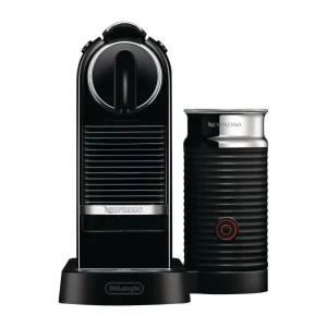 Nespresso CitiZ by De'Longhi & Aeroccino3 Milk Frother Black EN267.BAE