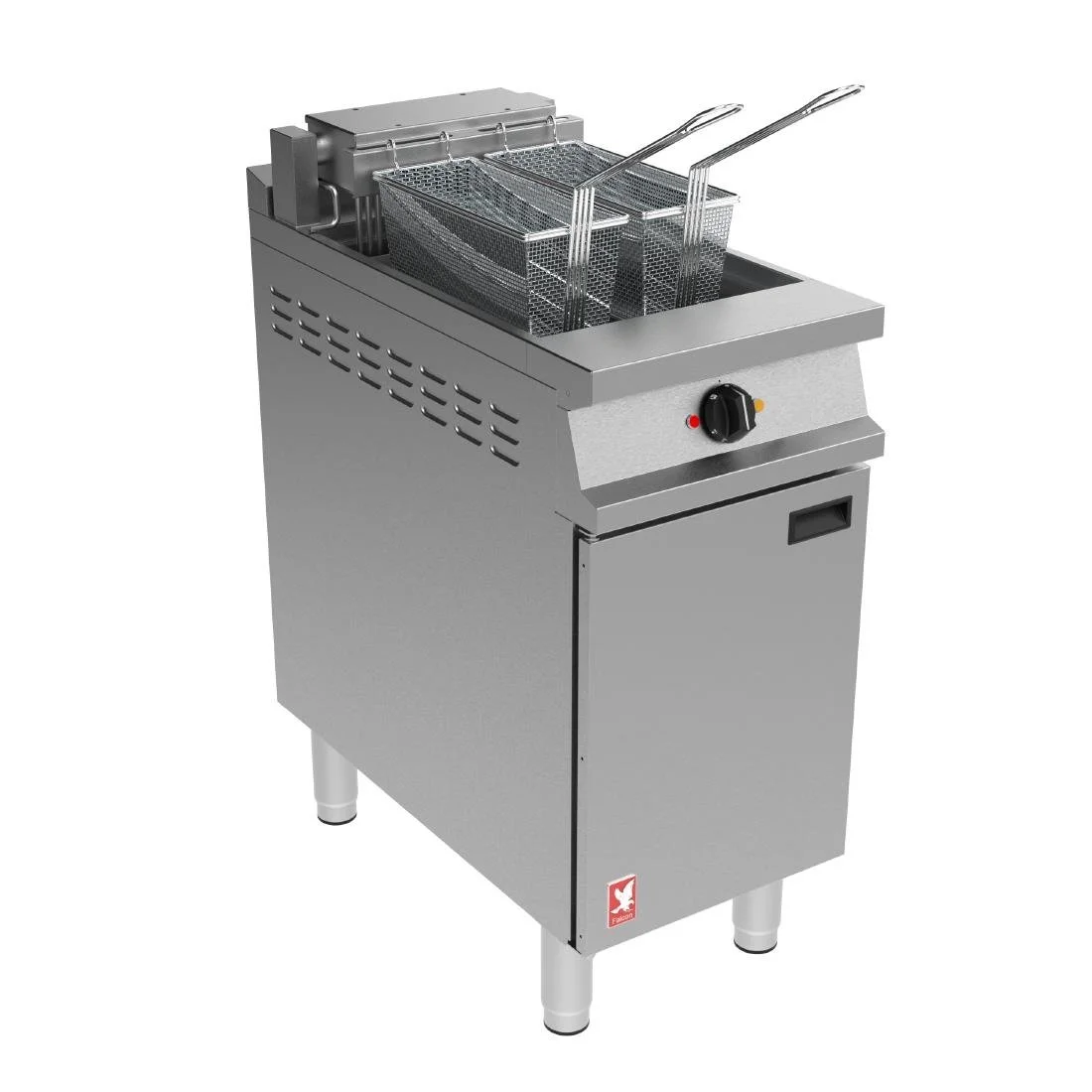 Falcon Dominator Plus Free Standing Electric Filtration Fryer on Castors E3840F