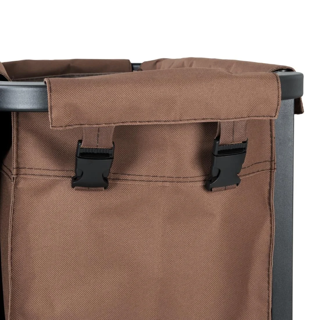 Jantex 2 Compartment Linen Trolley 2x100Ltr - Image 4