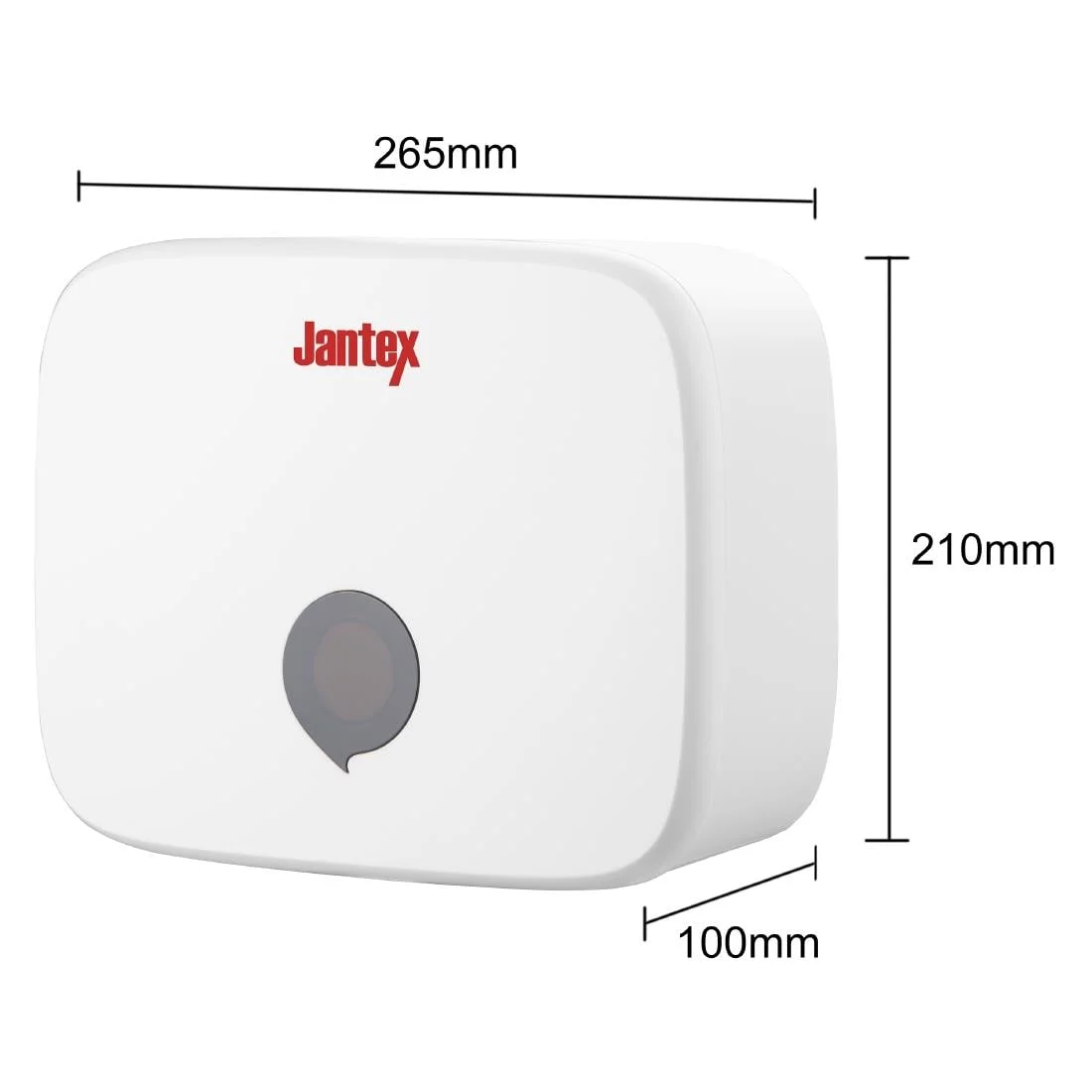 Jantex Hand Towel Dispenser Slim White - Image 8