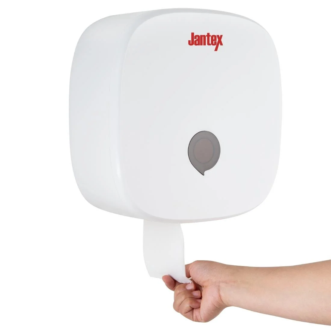 Jantex Jumbo Roll Dispenser White - Image 6