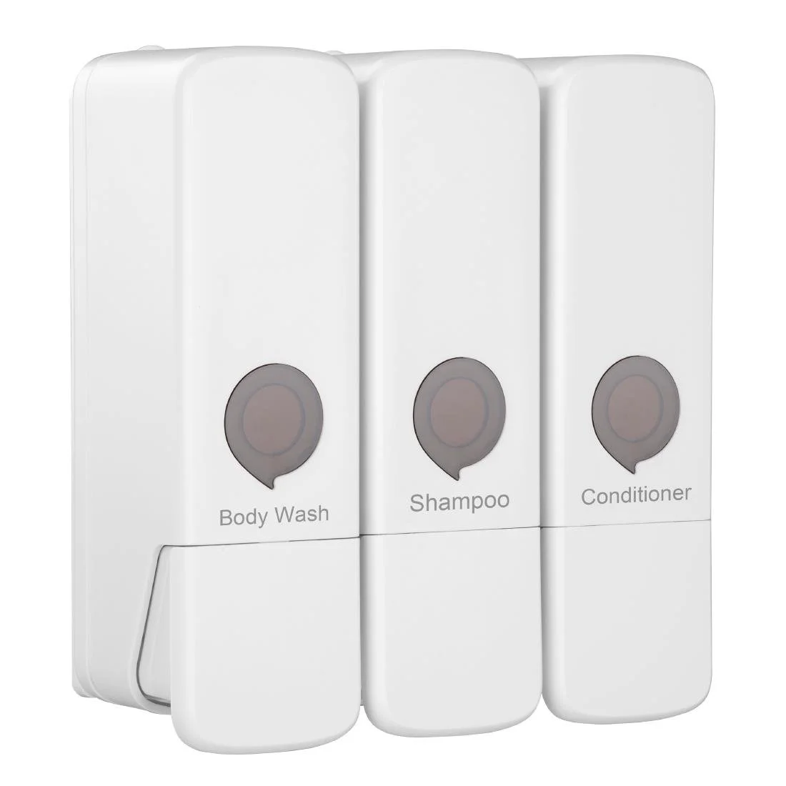 Jantex Triple Shower Dispenser White - Image 1