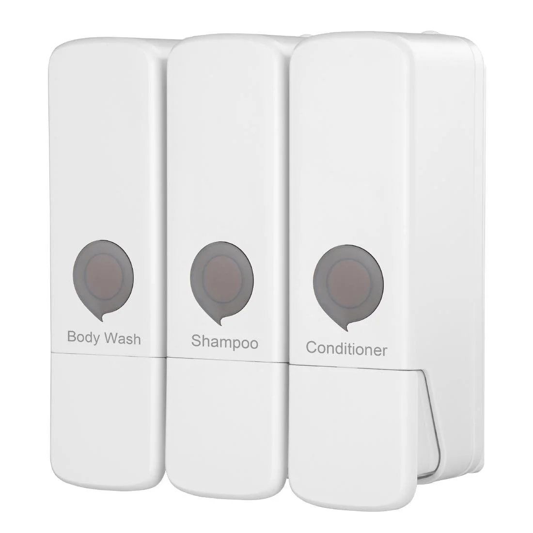 Jantex Triple Shower Dispenser White - Image 2