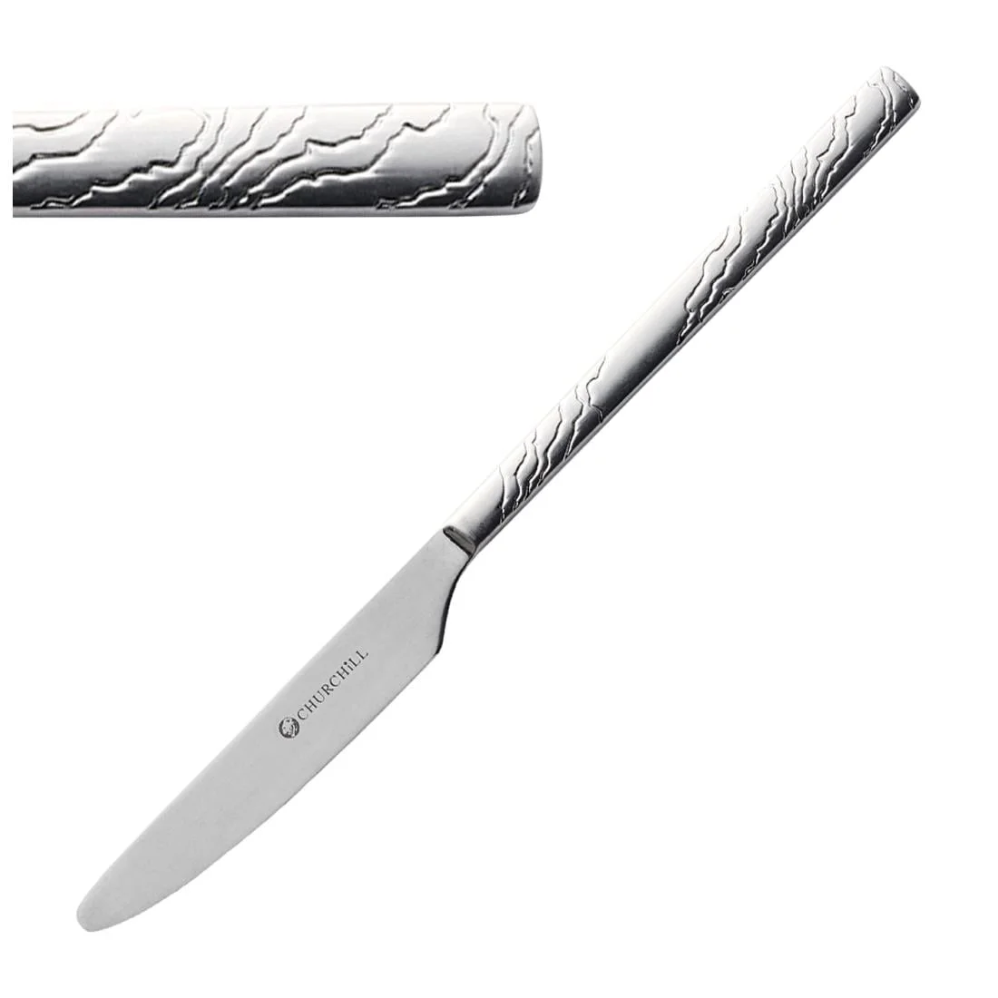 Churchill Tide Vintage Cutlery Dessert Knives (12 Pack)