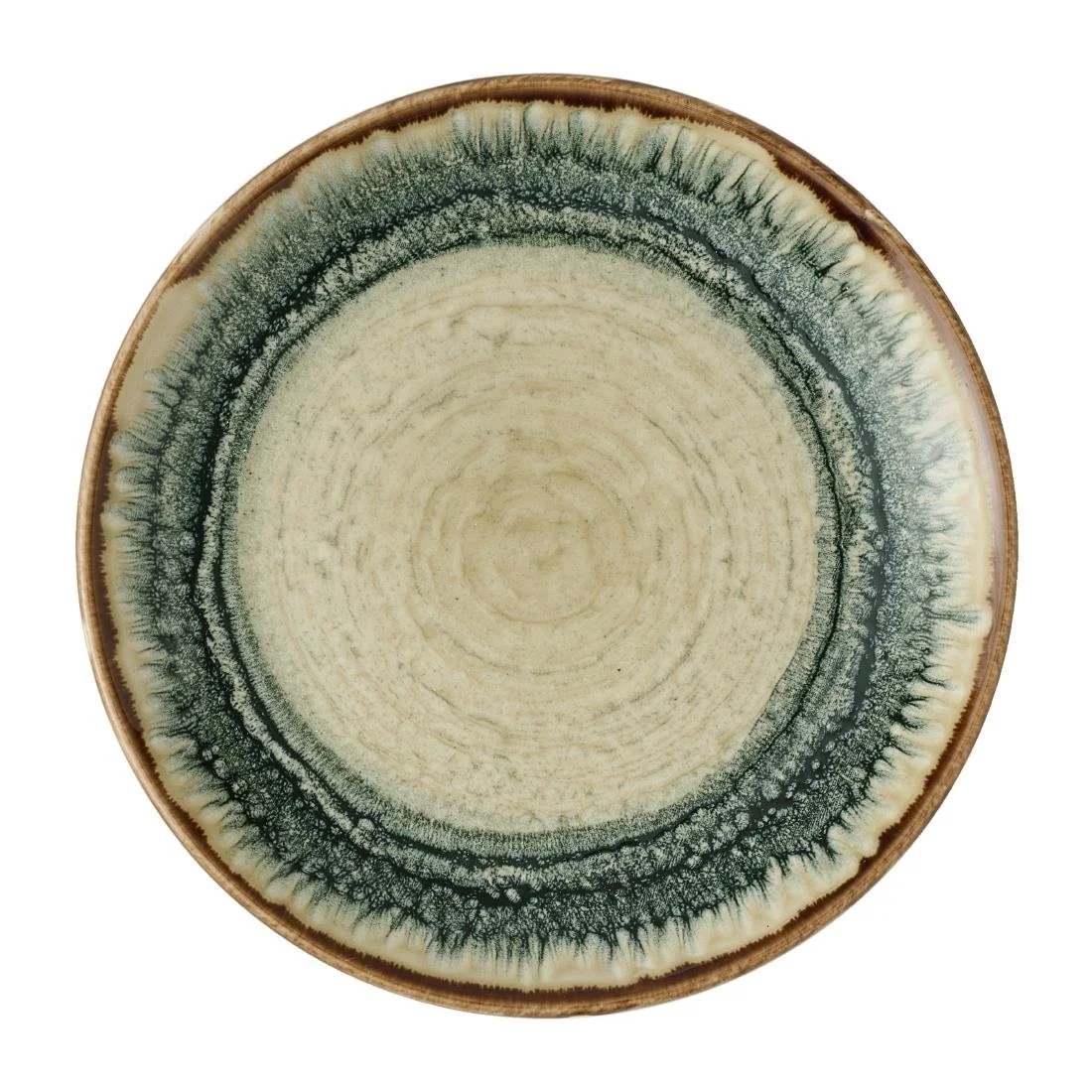 Dudson Harvest Flare Linen Evolve Coupe Plates 165mm (12 Pack)