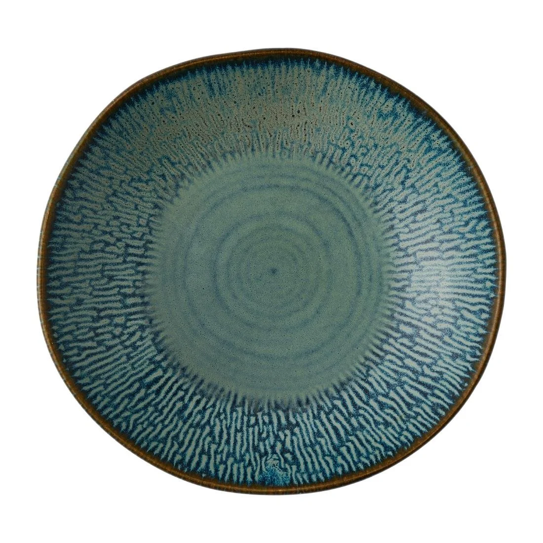Churchill Envisage Cascade Sapphire Blue Natural Bowls 250mm (6 Pack) - Image 2