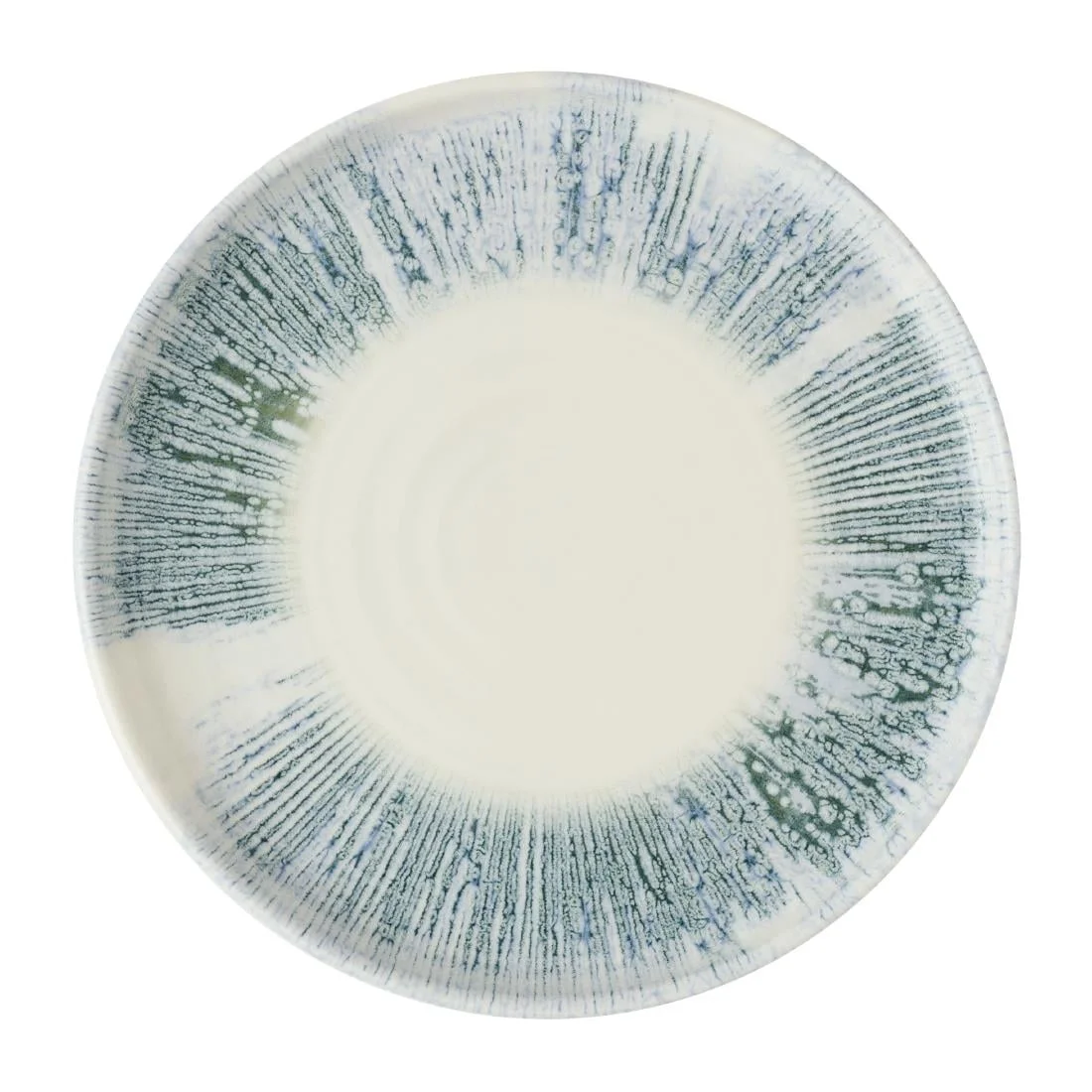 Churchill Lyra Blue Walled Plates 210mm (6 Pack)
