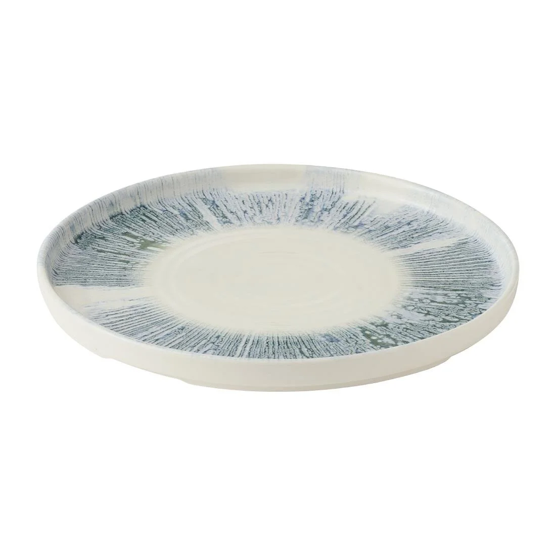 Churchill Lyra Blue Walled Plates 260mm (6 Pack) - Image 4