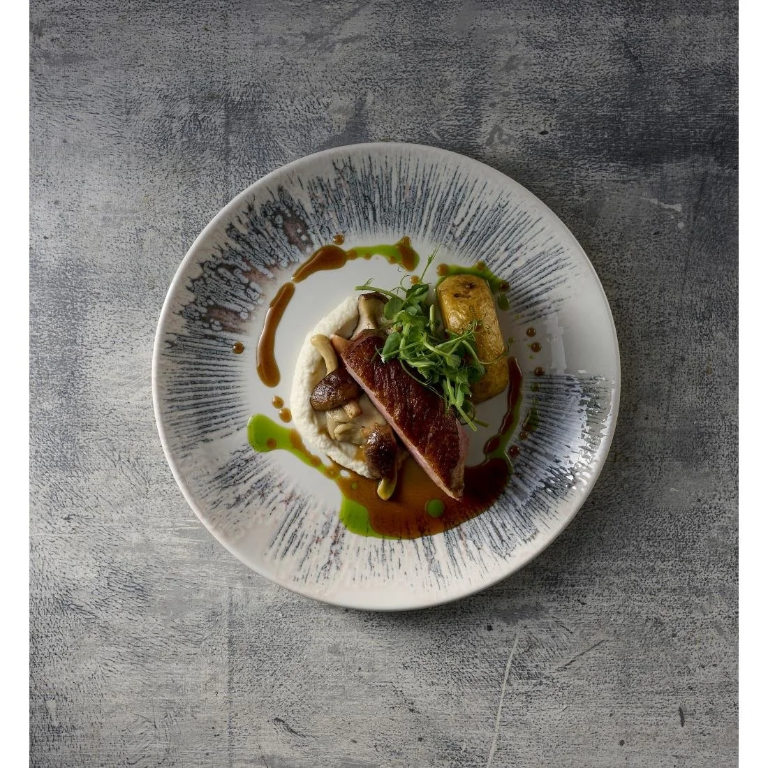 Churchill Lyra Pink Evolve Coupe Plates 260mm (12 Pack) - Image 2