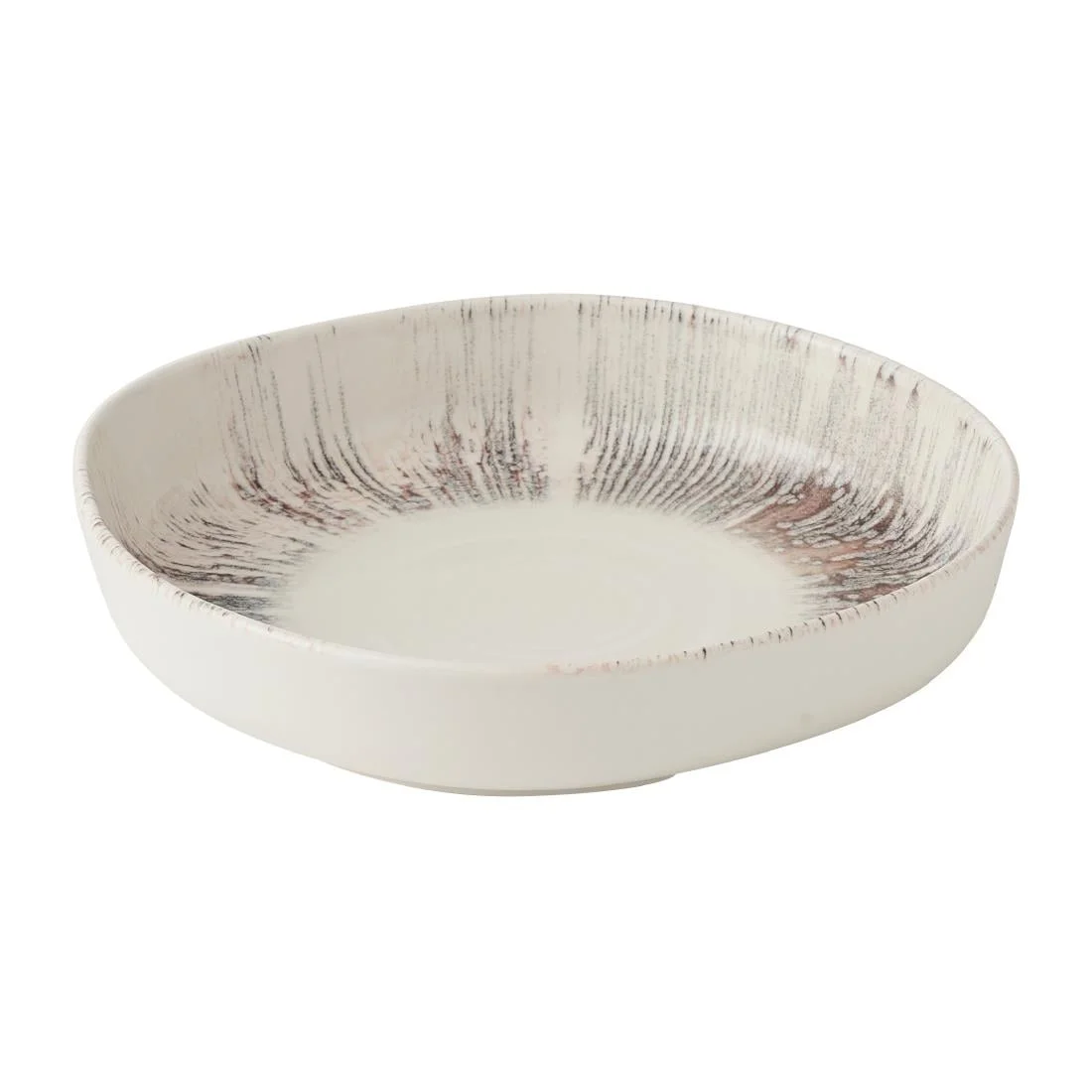 Churchill Lyra Pink Organic Walled Bowls 230mm (6 Pack)
