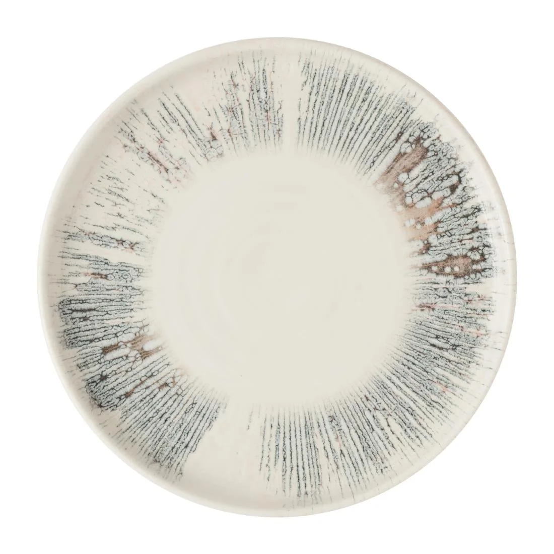 Churchill Lyra Pink Walled Plates 210mm (6 Pack)