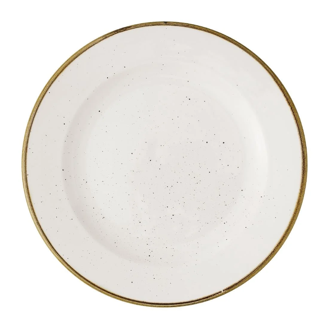Churchill Stonecast Barley White Profile Plates 260mm (12 Pack)