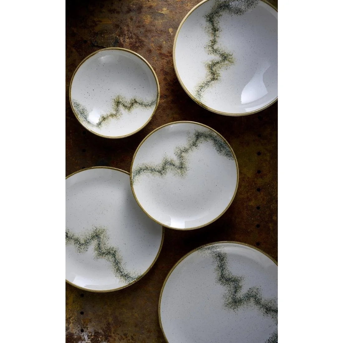 Churchill Stonecast Spice Barley White Coupe Plates 260mm (12 Pack) - Image 7