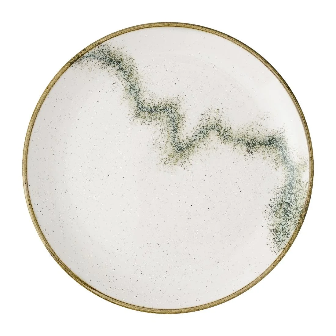 Churchill Stonecast Spice Barley White Coupe Plates 288mm (12 Pack)