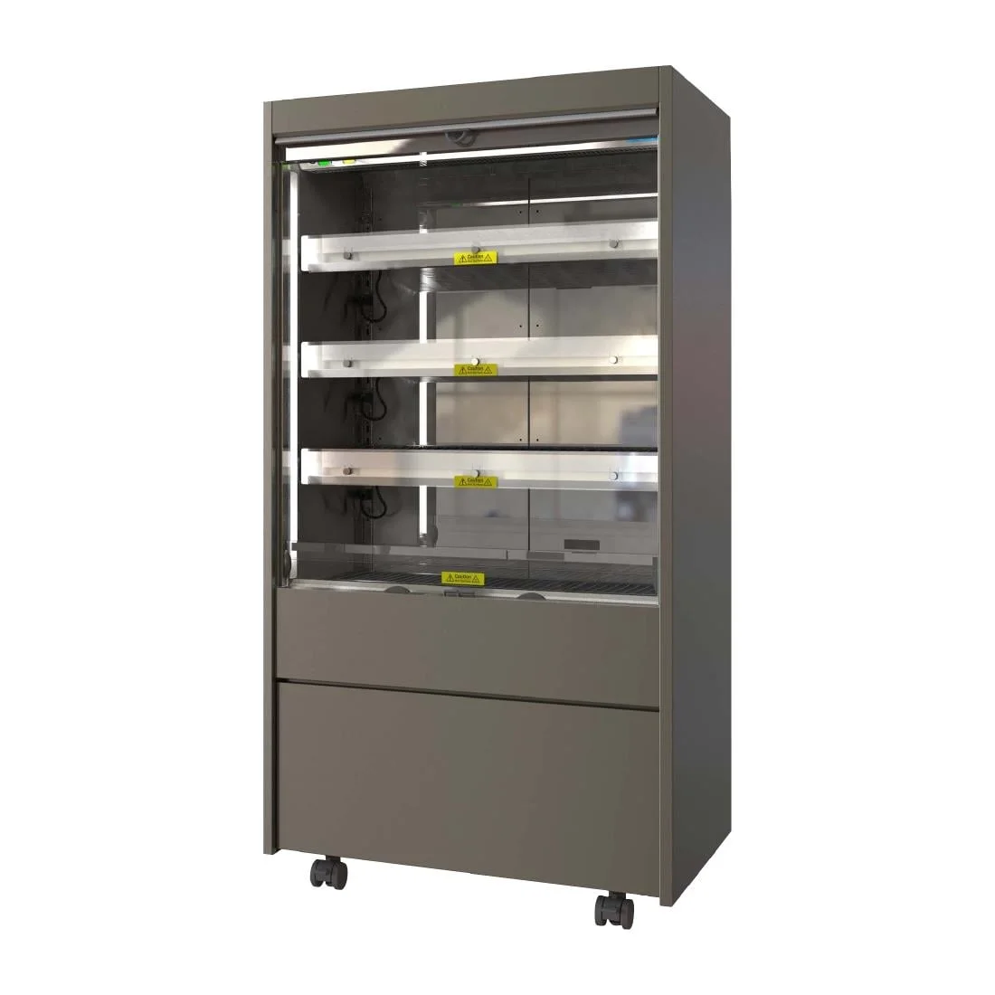 Money Maker Heated Tall Merchandiser with Night Blind MMH900S