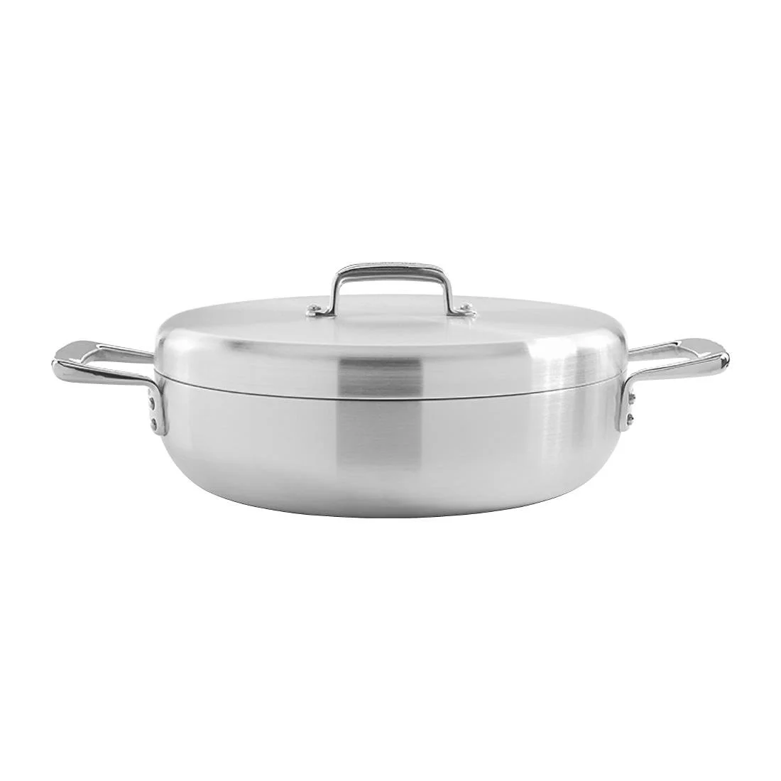 Samuel Groves Urban Stainless Steel Tri-Ply Chefs Pan with Lid 30cm - Image 7