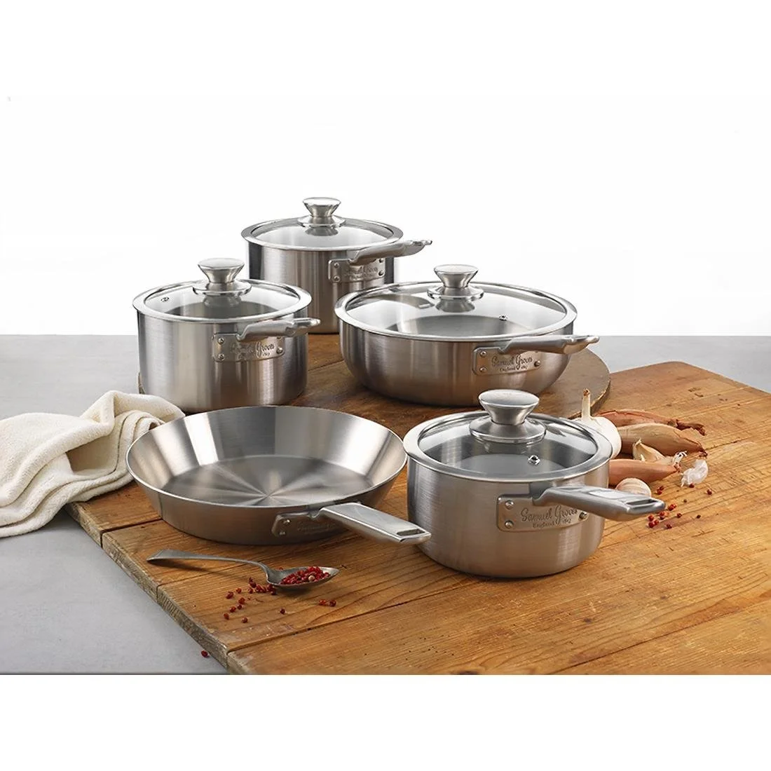 Samuel Groves Stainless Steel Pan 26cm - Image 8