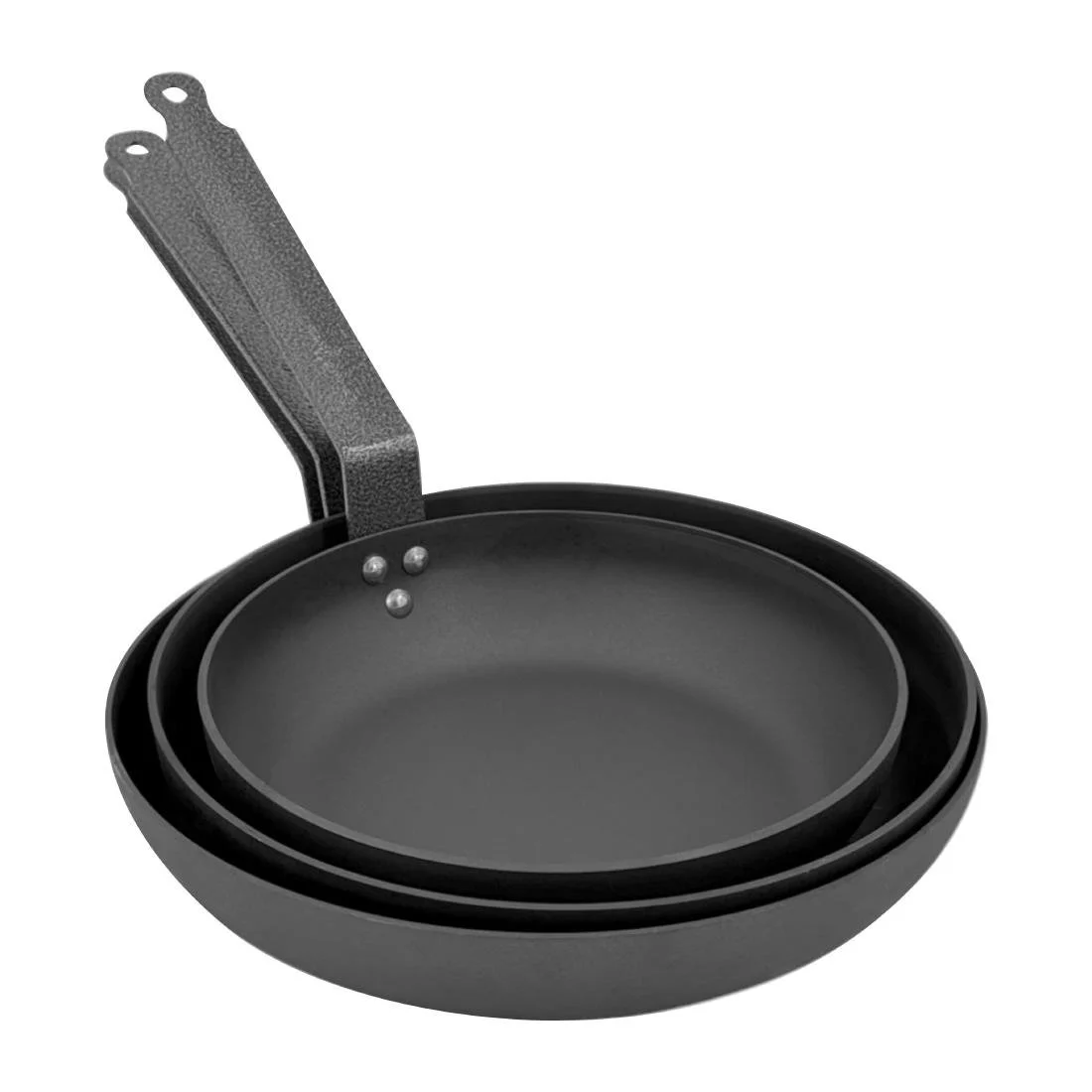Samuel Groves Professional Seasoned Carbon Steel Frying Pan 20cm - Image 4