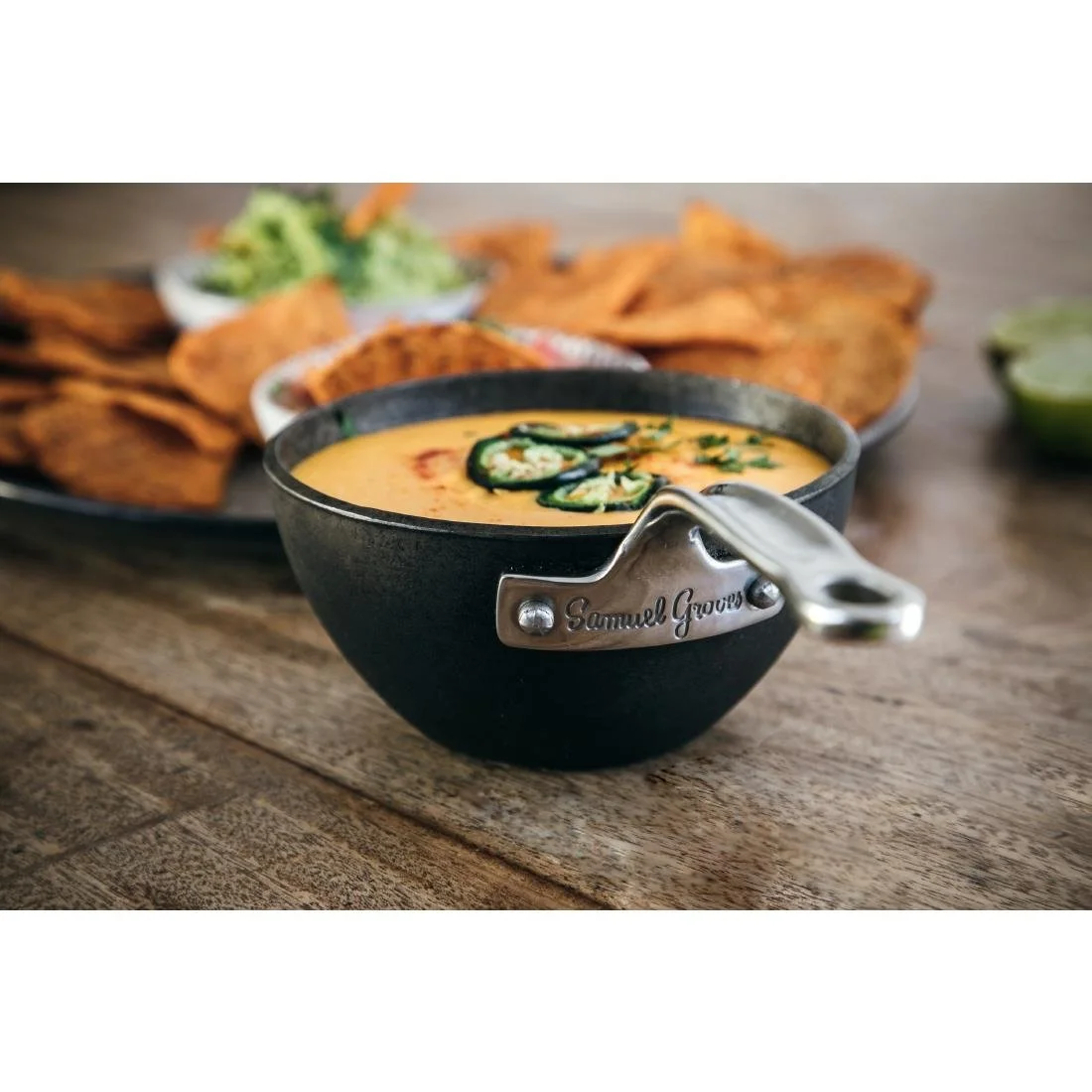 Samuel Groves Professional Seasoned Carbon Steel Melting/Sauce Pot 12cm - Image 8