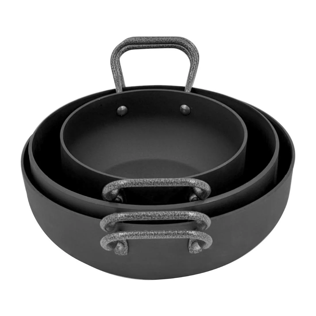Samuel Groves Professional Seasoned Carbon Steel Pan 16cm - Image 2