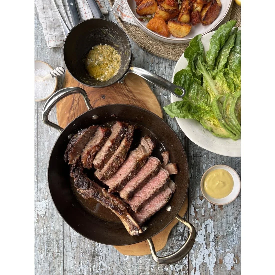 Samuel Groves Cast Iron Double Handled Skillet 24cm - Image 4