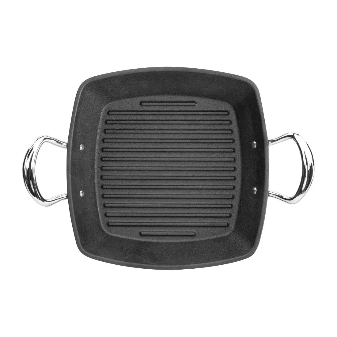 Samuel Groves Cast Iron Double Handle Square Grill Pan 26cm - Image 5