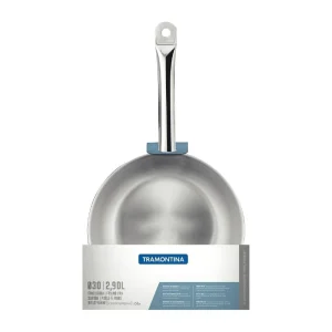 Tramontina Stainless Steel Triple Base Frying Pan 30cm