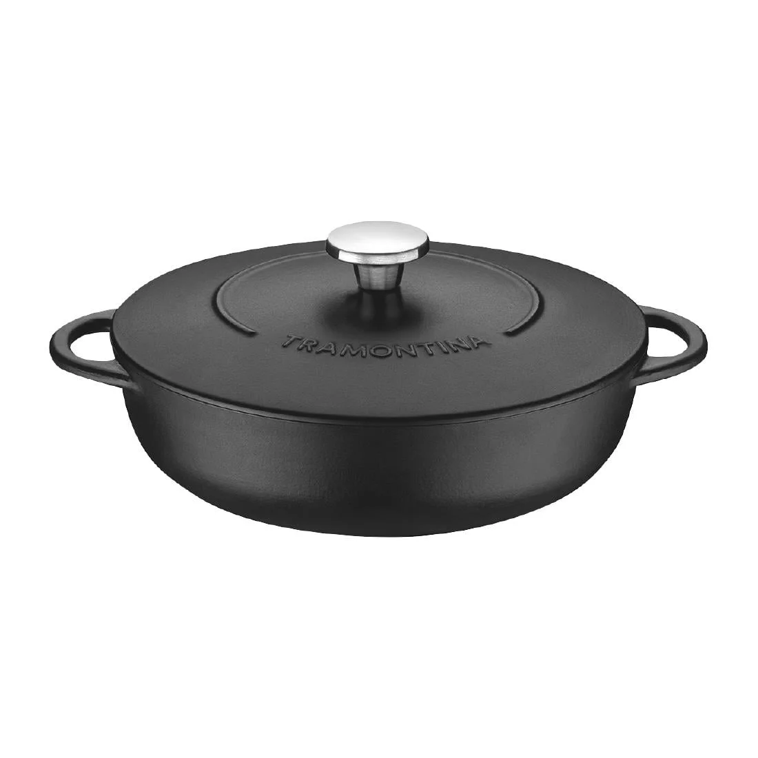 Tramontina Enamel Cast Iron Shallow Casserole Dish 361mm