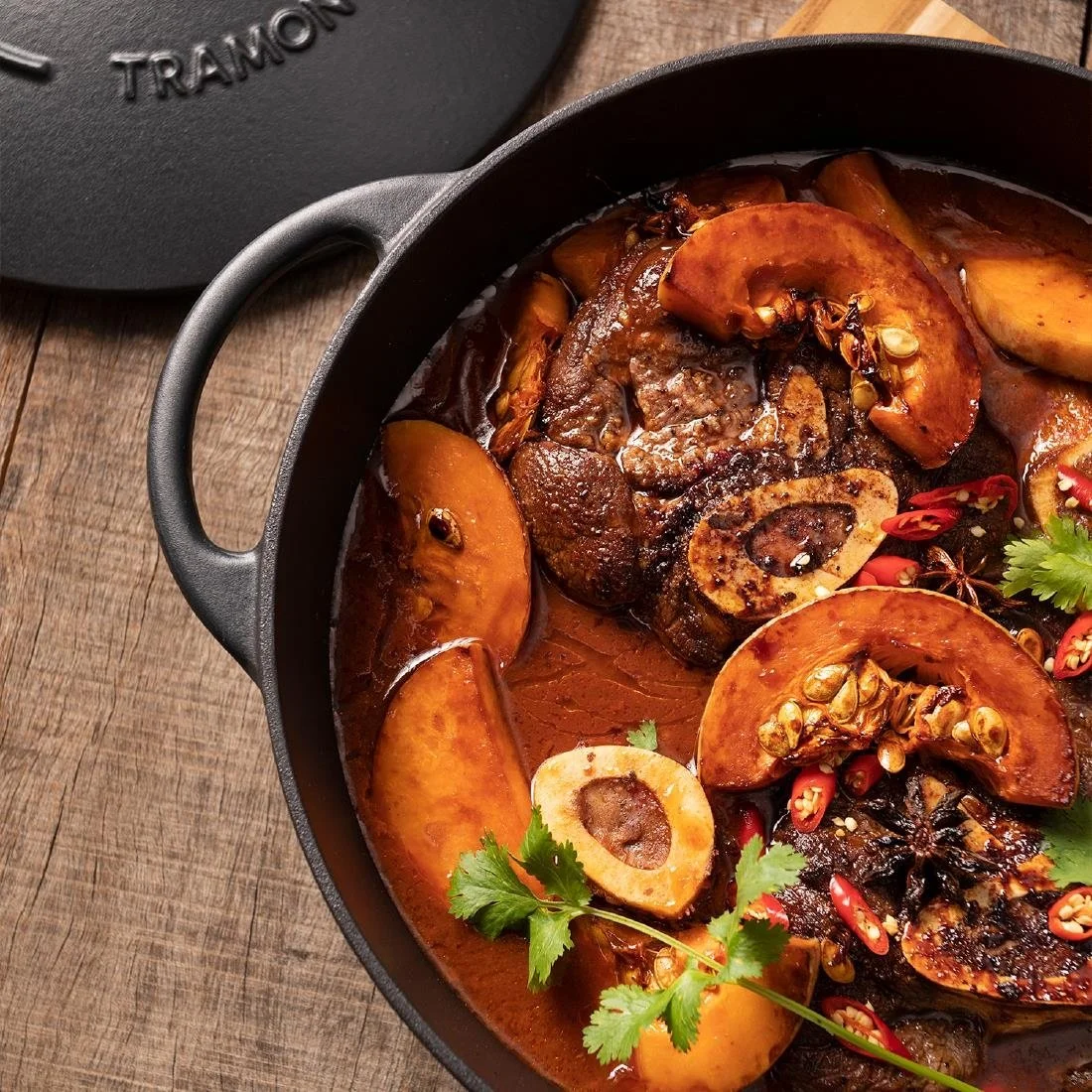 Tramontina Enamel Cast Iron Casserole Dish 311mm - Image 15