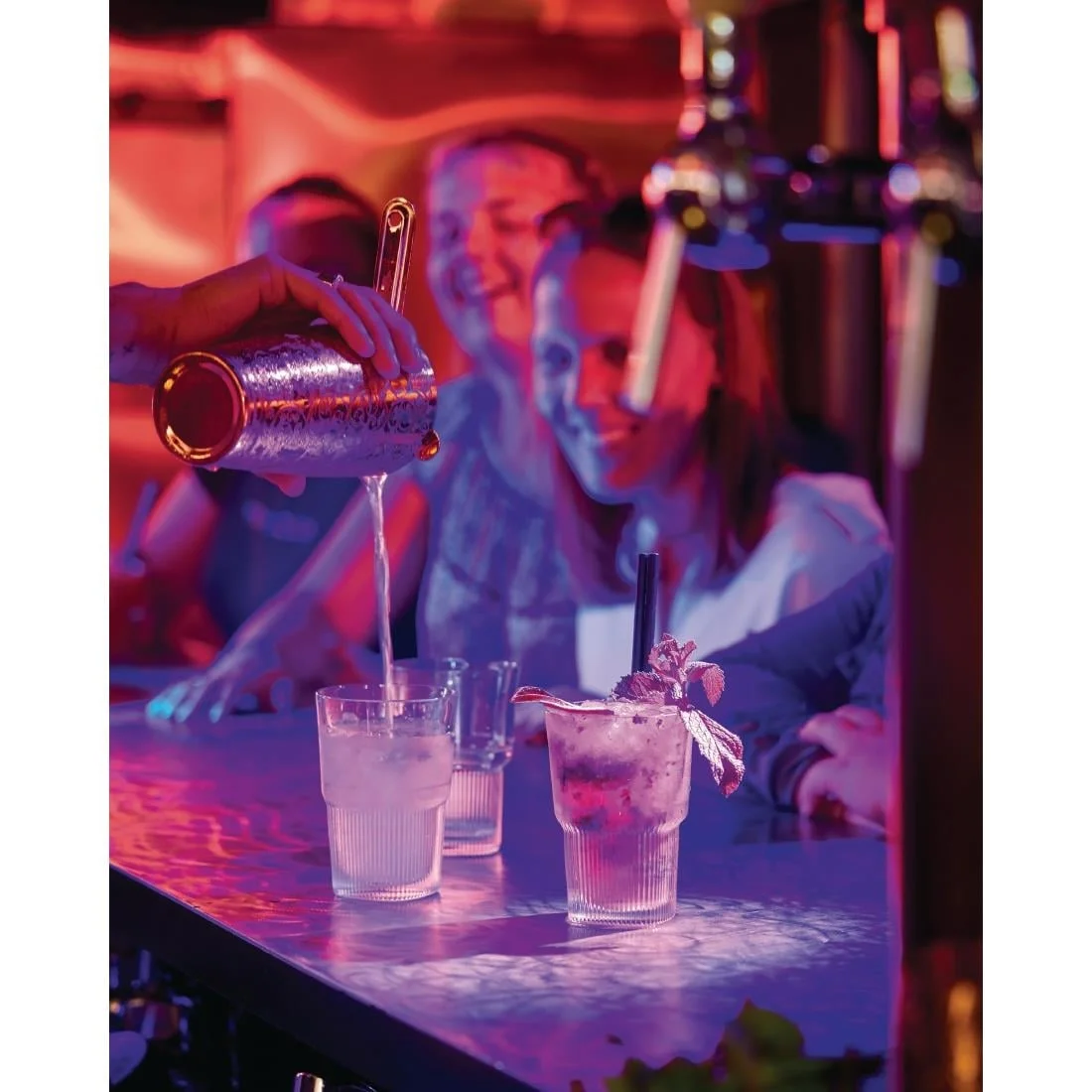 Arcoroc Starline Toughened Hi Ball Glasses 350ml (24 Pack) - Image 4