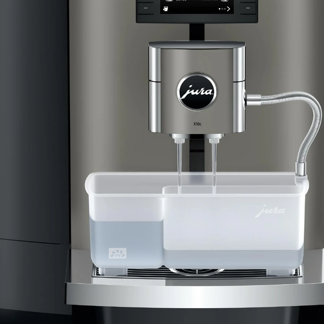 JURA Coffee Machine X10C Dark Inox - Image 7