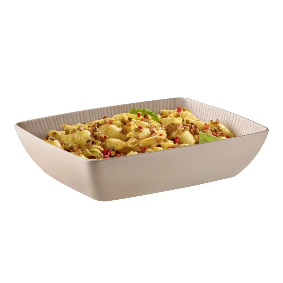 APS Nero GN 1/2 Bowl Sand 325x265mm - Image 2