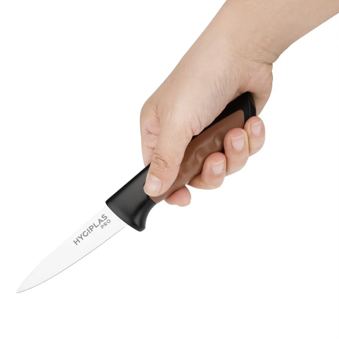Hygiplas Pro Paring Knife Brown 8.5cm - Image 2