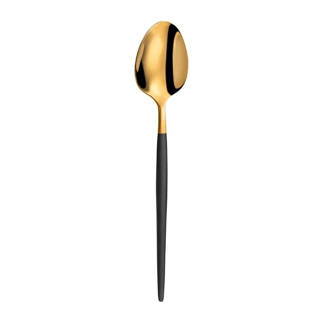 Amefa Soprano Dessert Spoons Black & Gold (12 Pack) - Image 2