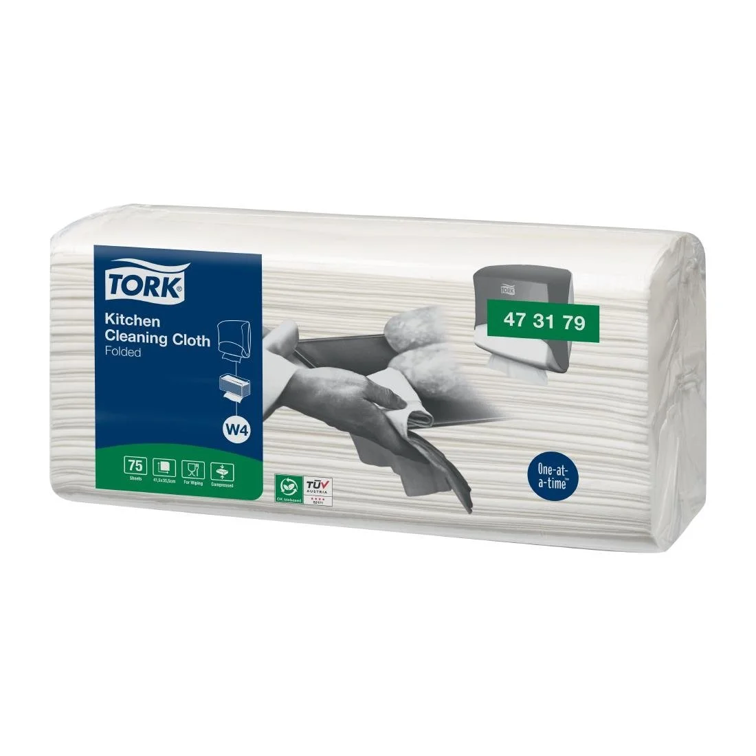 Tork Disposable Kitchen Cleaning Cloth (300 Pack) - Image 1